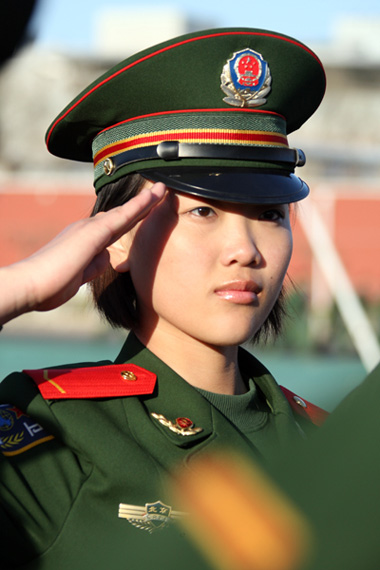中国女武警相册图片图片