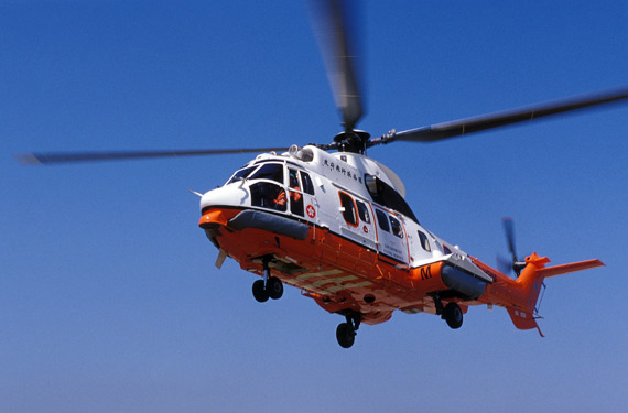 香港政府飞行服务队as332l2 超美洲豹直升机