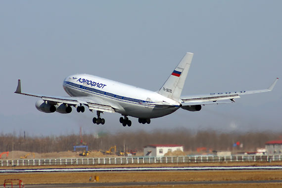 资料图:俄罗斯图-96型客机