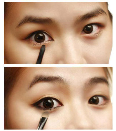diy"开眼角" 眼线手法是关键