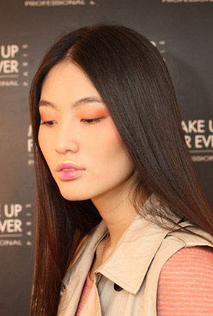 make up for ever倾力支持吉承2011春夏发布会