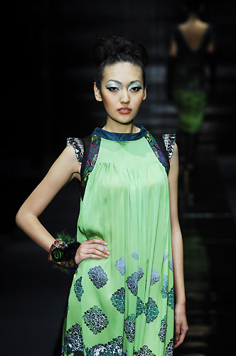 组图:邓皓2009春夏时装发布会(9)