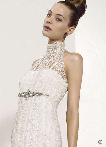 rosa clara婚纱 蕾丝与珠宝交相辉映(5)