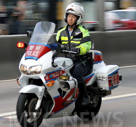 香港历代警用摩托车图片