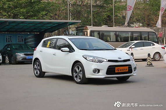 2014款起亚K3S 1.6L自动premium到店实拍 透明白