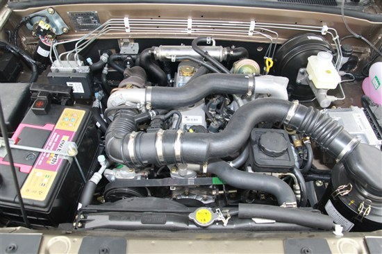 8t柴油发动机功率仅有70kw,225nm的扭矩也并不算出众