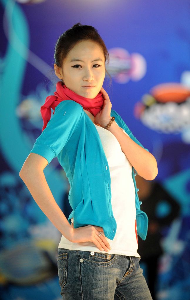 北京汽车展览会模特大赛