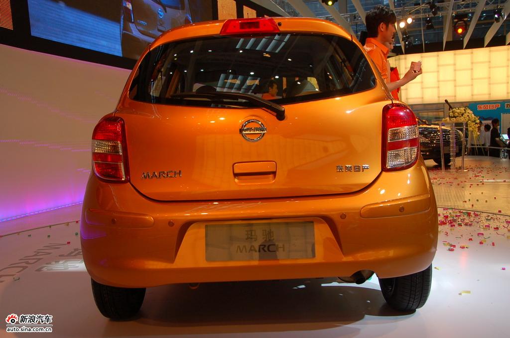 东风日产march玛驰首次亮相深圳车展