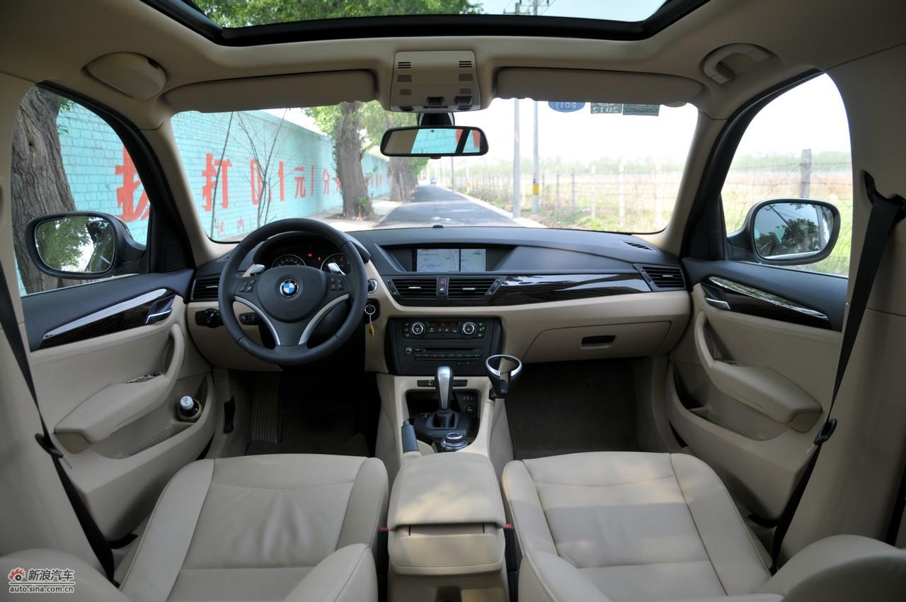 宝马x1xdrive28i内饰实拍