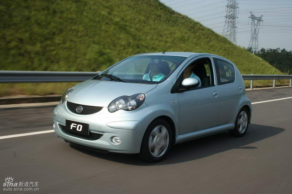 比亚迪f0外观图