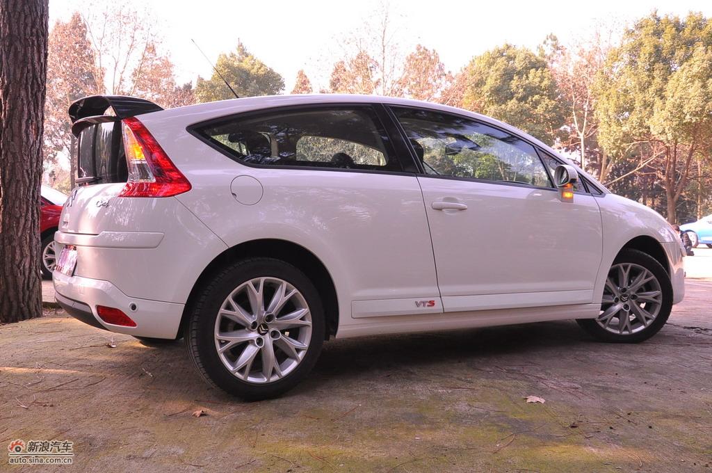 雪铁龙c4coupe实拍图外观