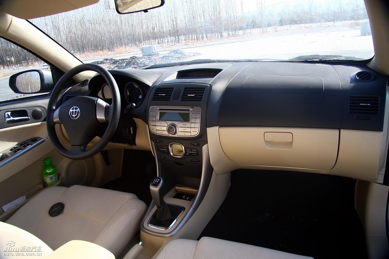 中华骏捷fsv试车实拍图内饰