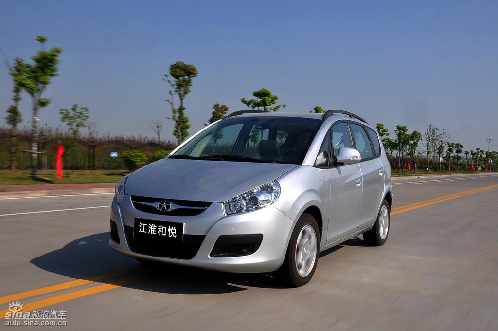江淮和悦mpv试驾实拍图