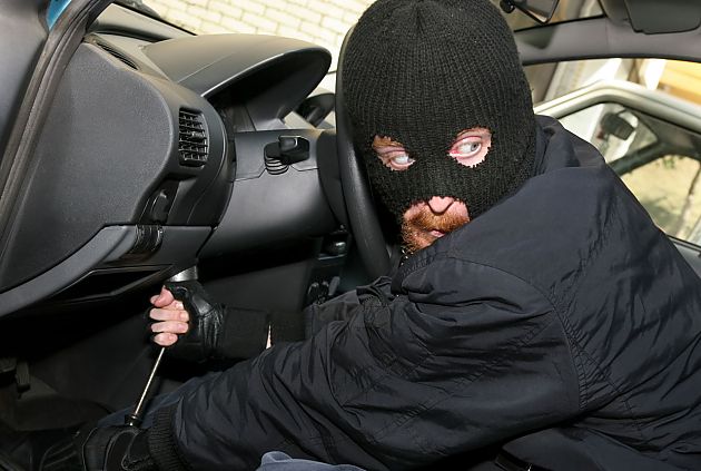资料图:偷车.网络图片
