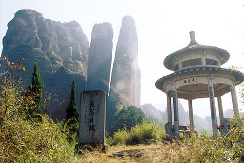 元旦期間遊江郎山 真是別有一番韻味