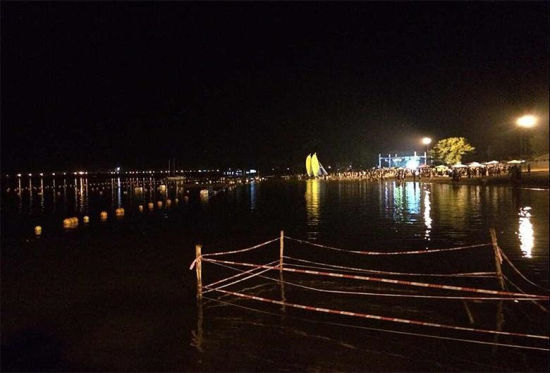 当单车邂逅温泉 周末去东钱湖夜游