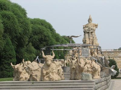 元大都遗址公园雕塑