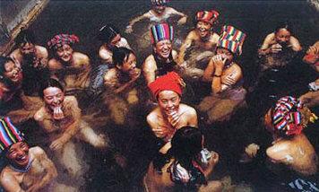 摩梭文化风俗古老神圣的男女共浴习俗图3