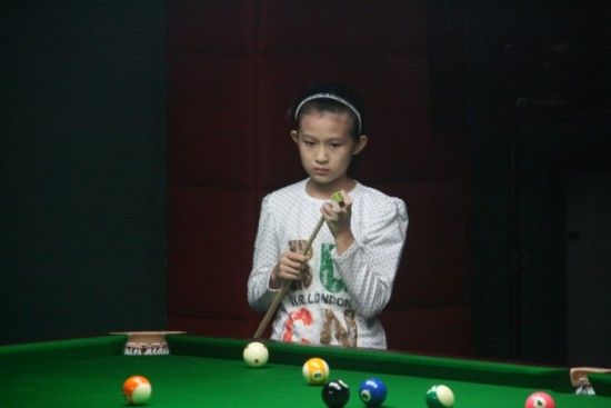 中式台球排名赛沈阳女子会外赛 两小花期待创佳绩