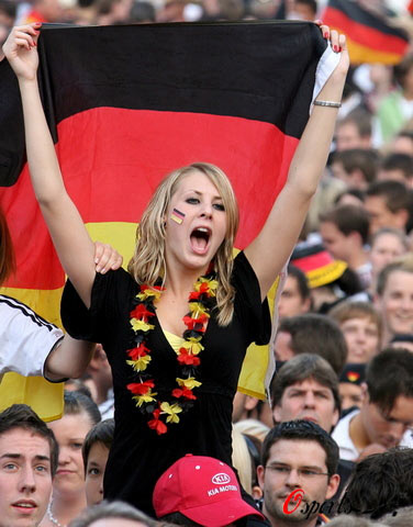 德国美女球迷世界杯图片