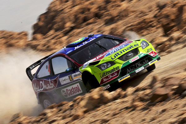 图文-wrc约旦站周四堪路 福特车队芬兰车手拉特瓦拉_赛车-wrc_nike