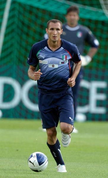 图文意大利队备战欧锦赛预选赛基耶利尼状态正佳