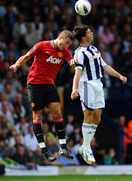 图文-[英超]西布朗1-2曼联 维迪奇争顶头球_国际足球-英格兰_新浪竞技