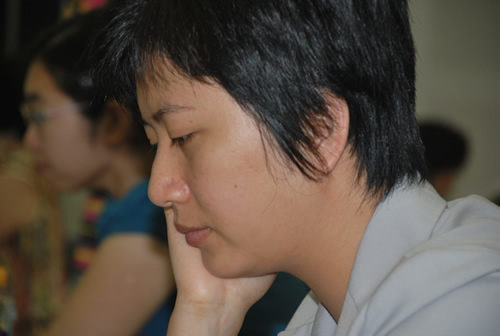 图文-建桥杯开幕式及预选第2轮 仇丹云气定神闲