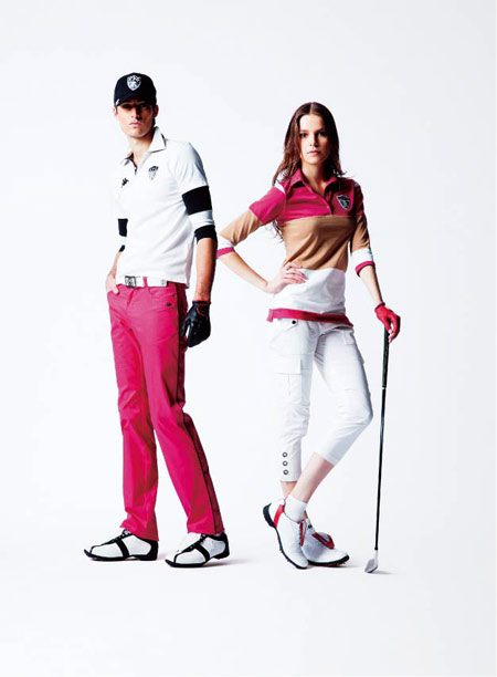 图文-2009kappa高尔夫时尚服饰 靓丽耀眼情侣装