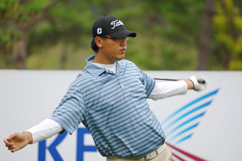 图文-中韩巡回赛韩国站第二轮 谢智_综合体育_nike