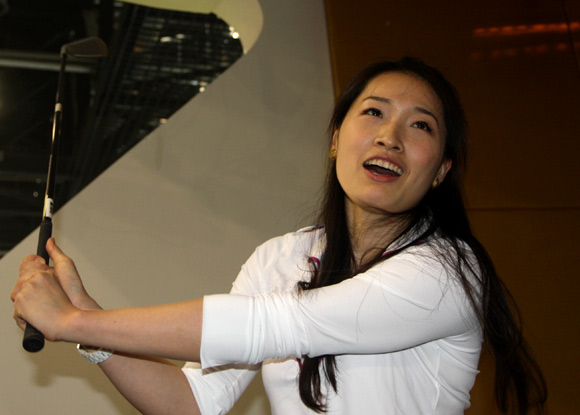 奥运冠军亮相高博会