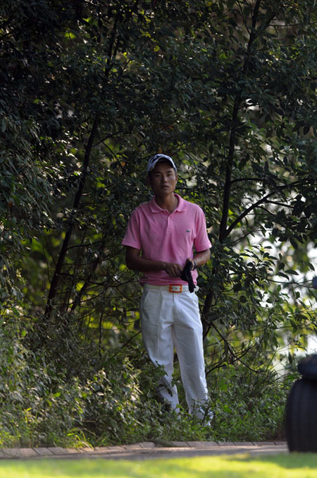 图文希望赛重庆站决赛轮严斌小球进障碍