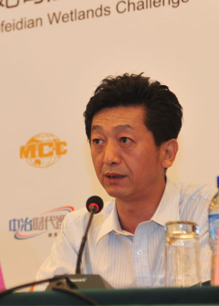 图文-clpga曹妃甸挑战赛 唐山市体育局局长刘利东