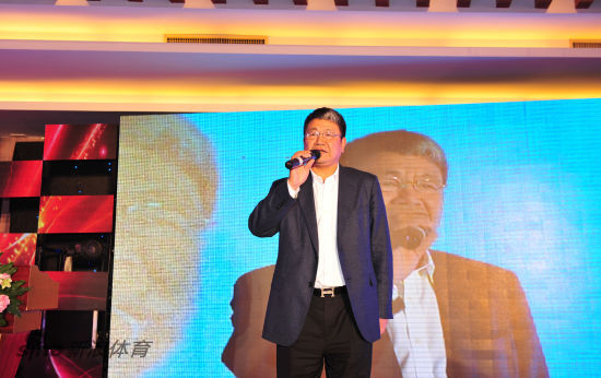 图文广发杯高球赛广州站李金声晚宴致辞