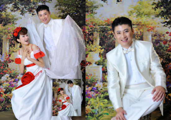 袁奇峰结婚照图片