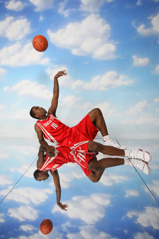 图文nba08新秀拍摄宣传照多西动作似大仙