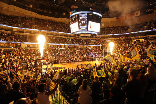 NBA现场背景图片