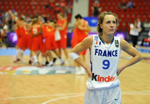 图文-女篮世锦赛1/4决赛 法国姑娘的泪西班牙的喜