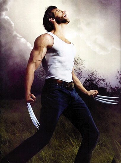 "金刚狼"无愧运动全能 最性感男人这般打造(图)