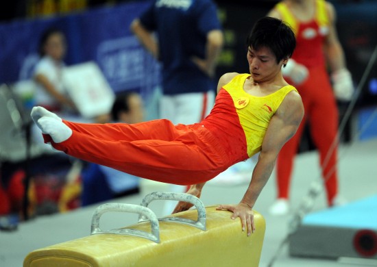 广东三连冠冯敬头功新浪体育讯 北京时间9月16日,第十一届全运会男子