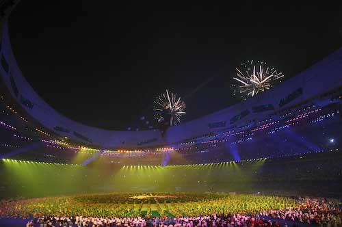 2008北京残奥会开幕式图片