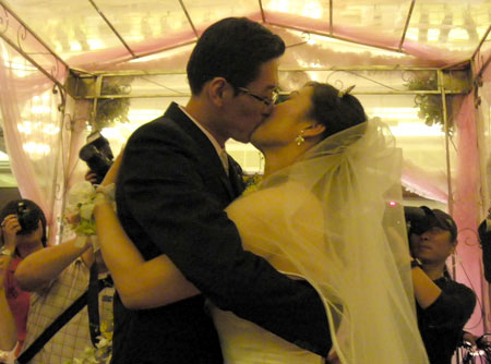 中国女排老将张娜大婚