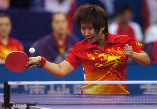 图文全运会女团小组赛26日战况周芳芳攻势凌厉