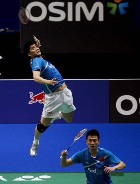 风云组合比赛中(体育)(2)羽毛球——全英公开赛:"风云组合"晋级四强3