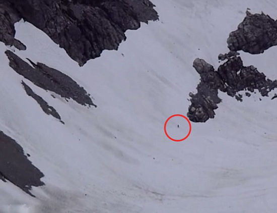 加拿大男子雪山拍摄大脚野人视频遭受质疑