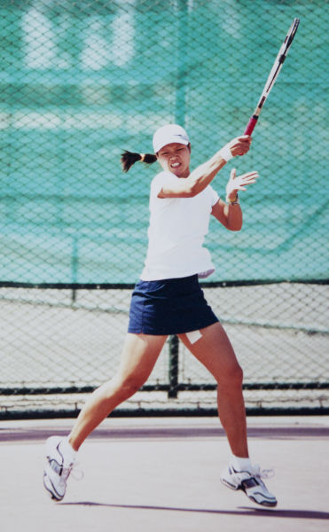 图文-金花李娜旧照曝光 球场刻苦训练挥汗如雨_网球频道_新浪竞技风暴