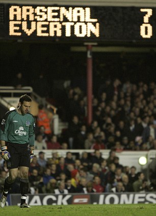 阿森纳7-0埃弗顿